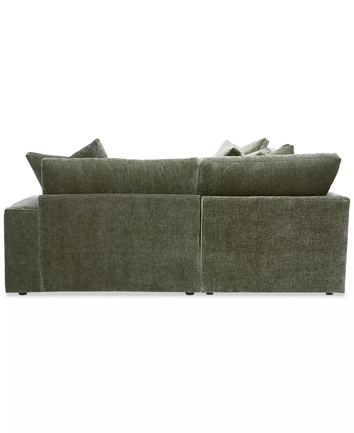 Furniture Michola 2-Pc. Fabric L-Shape Sectional Sofa