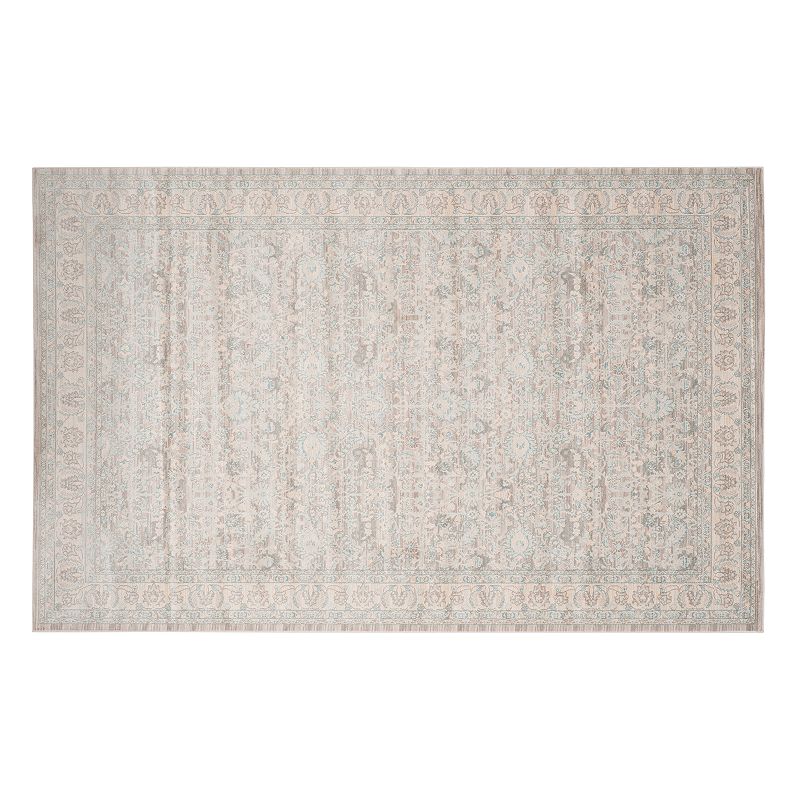 Safavieh Archive Lily Framed Floral Rug