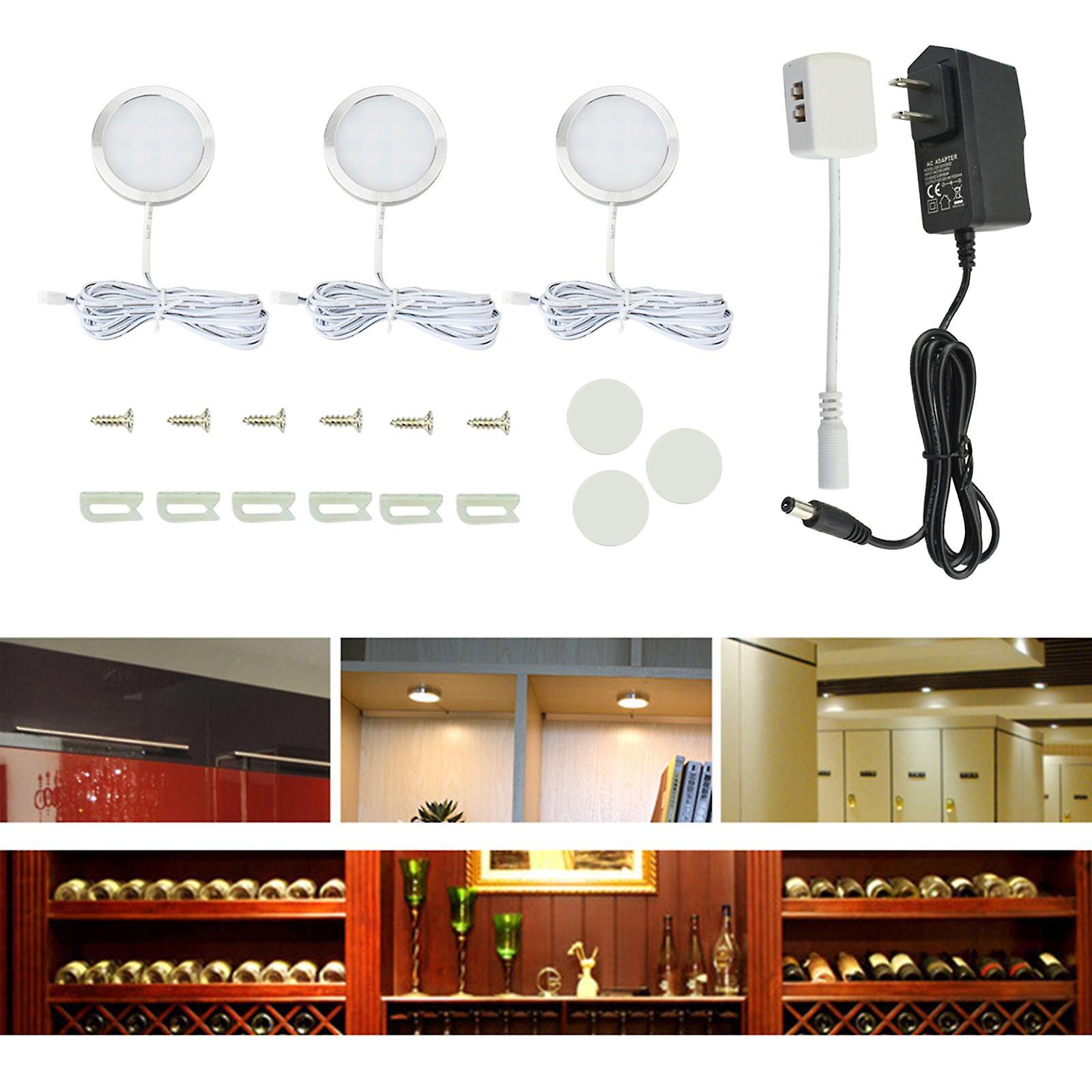 Under Cabinet Led Lighting Kit With Us Adapter 3 In 1