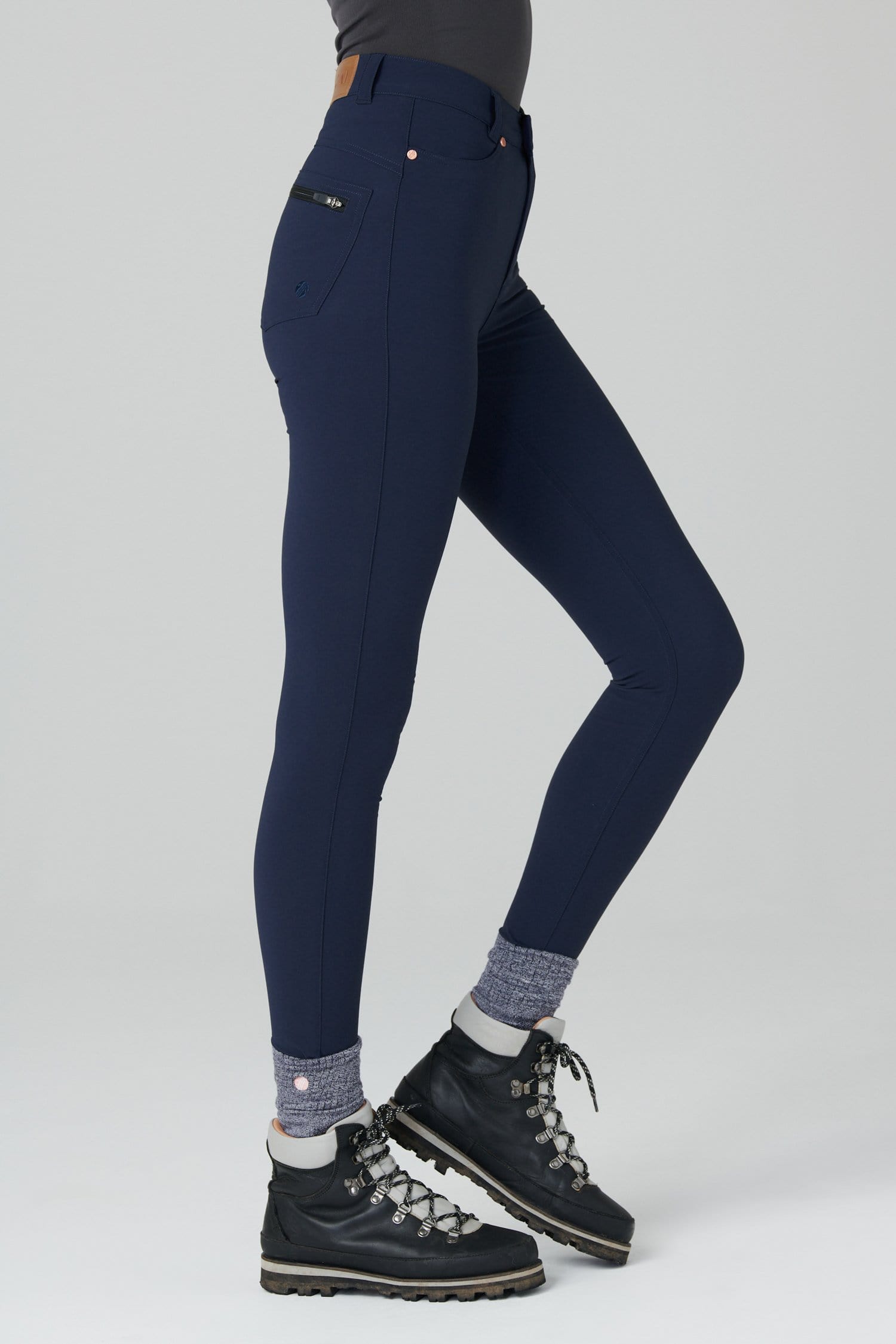 MAX Stretch Skinny Outdoor Trousers - Deep Navy