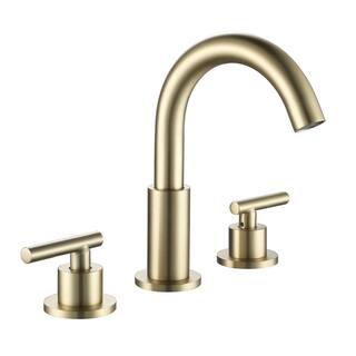 FORCLOVER 2-Handle Bidet Faucet with Lever Handles in Brushed Gold LSD-BSFBG55