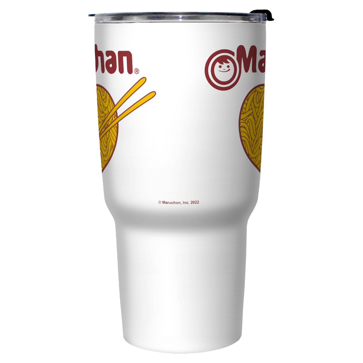 Noodles Heart Filled Stainless Steel Travel Mug