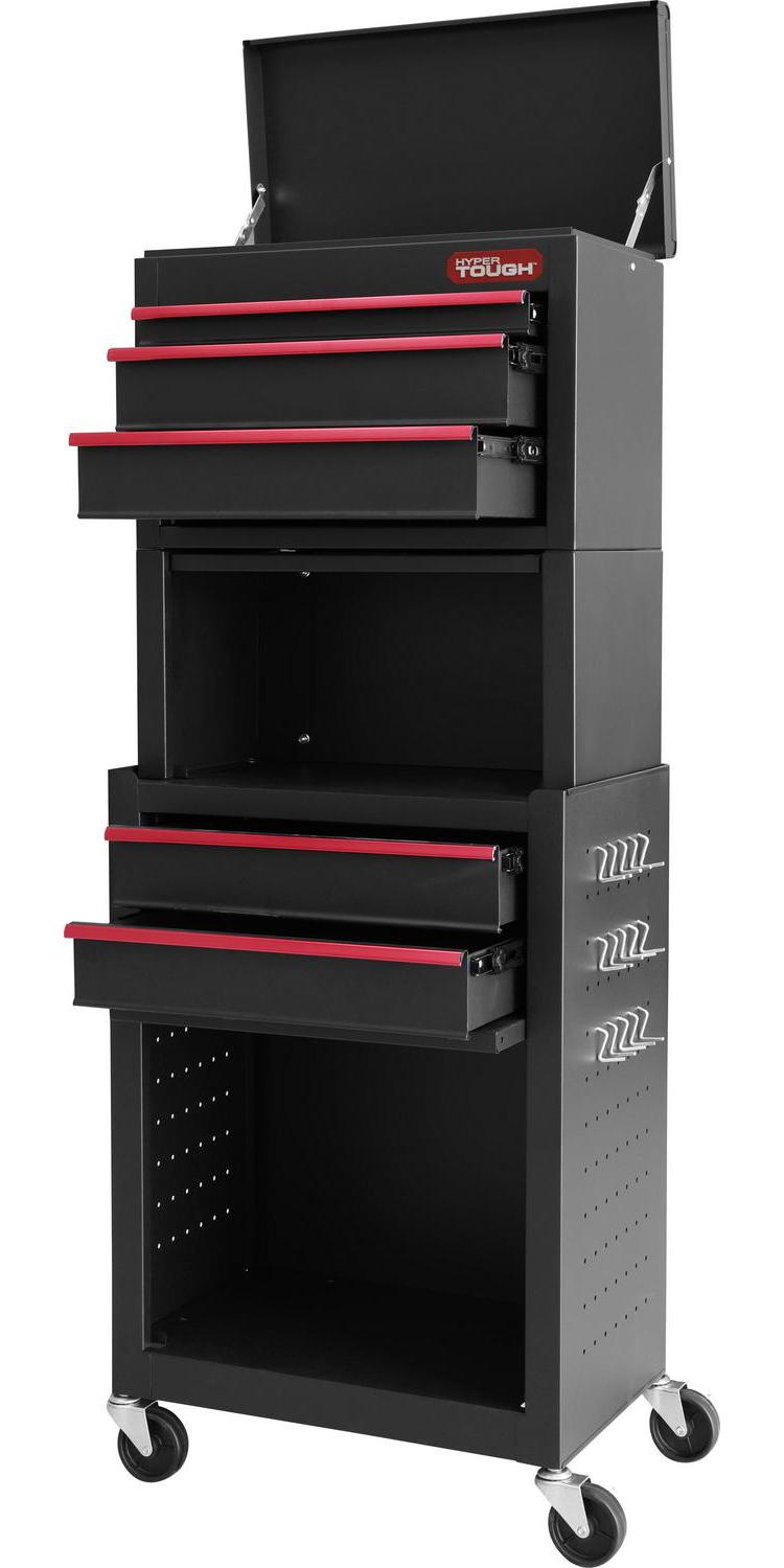 Hyper Tough 20-In 5-Drawer Rolling Tool Chest and Cabinet Combo