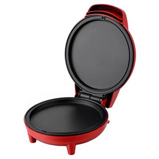 Courant 49 sq. in. Red Personal Griddle and Pizza Maker MCDD2000R974