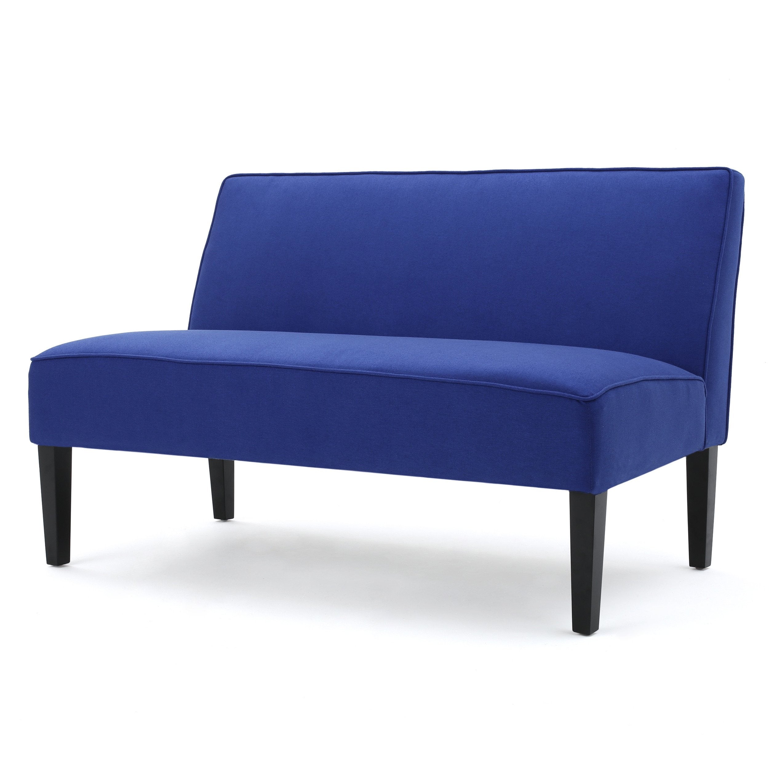 Charlotte Modern Simple Elegant Fabric Settee