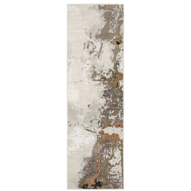 StyleHaven Cameron Iceland Contemporary Abstract Area Rug