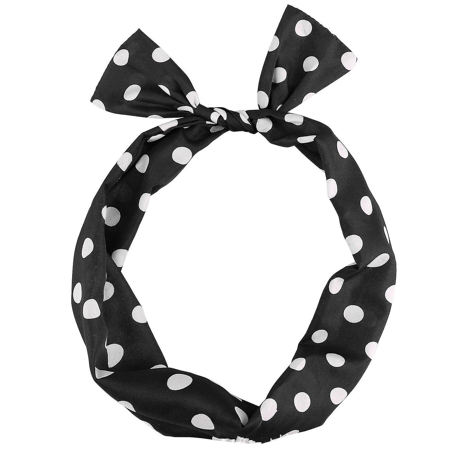 100% New-rockabilly Accessories Womens 50s Dresses Womens Accessories With Chiffon Scarf