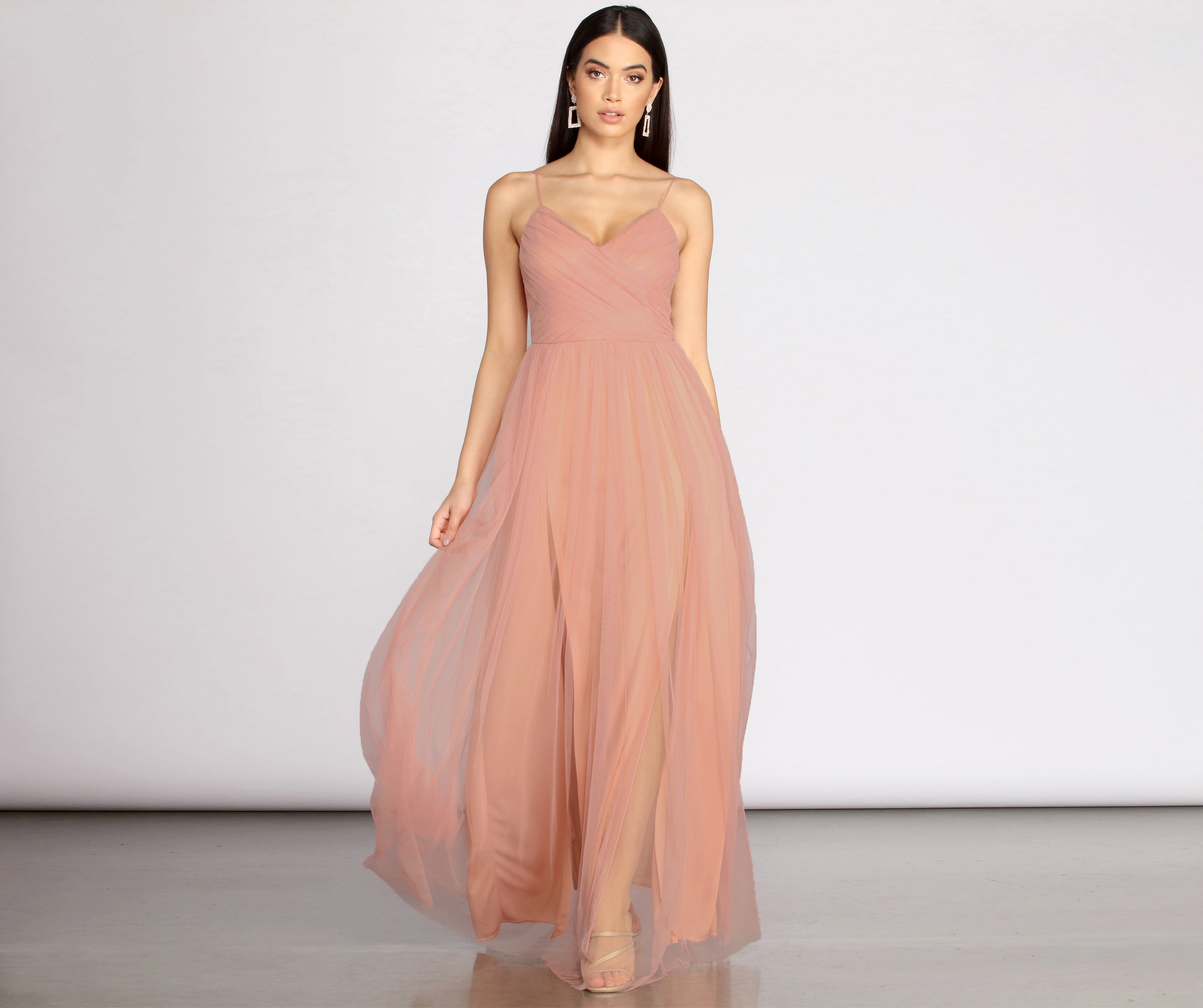 Devon Tulle A-Line Dress