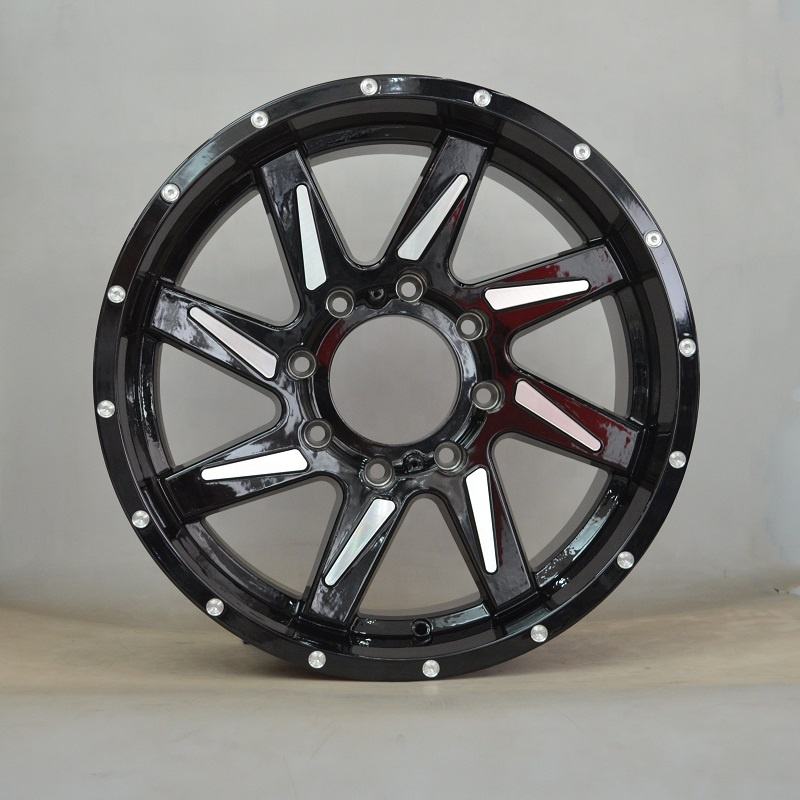 Black 4x4 Offroad Wheel Passenger Car Wheels 18~22 inch 5x139 oy Rims New Arrival