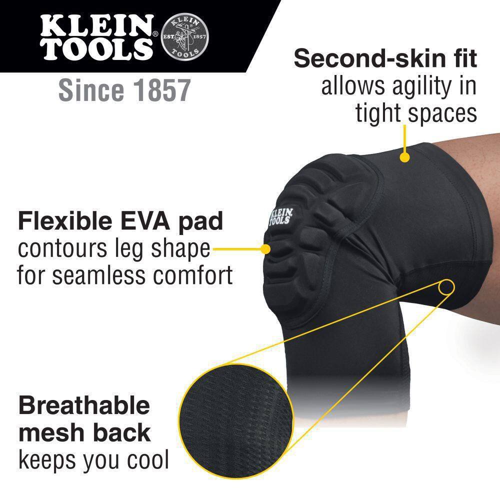 Klein Tools Lightweight Knee Pad Sleeves ML 60492