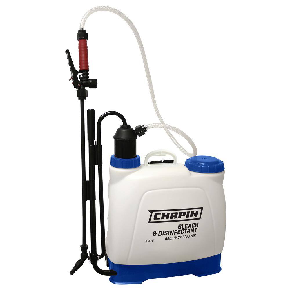 Chapin 4 Gal. Euro-Style Backpack Bleach and Disinfectant Sprayer 61575