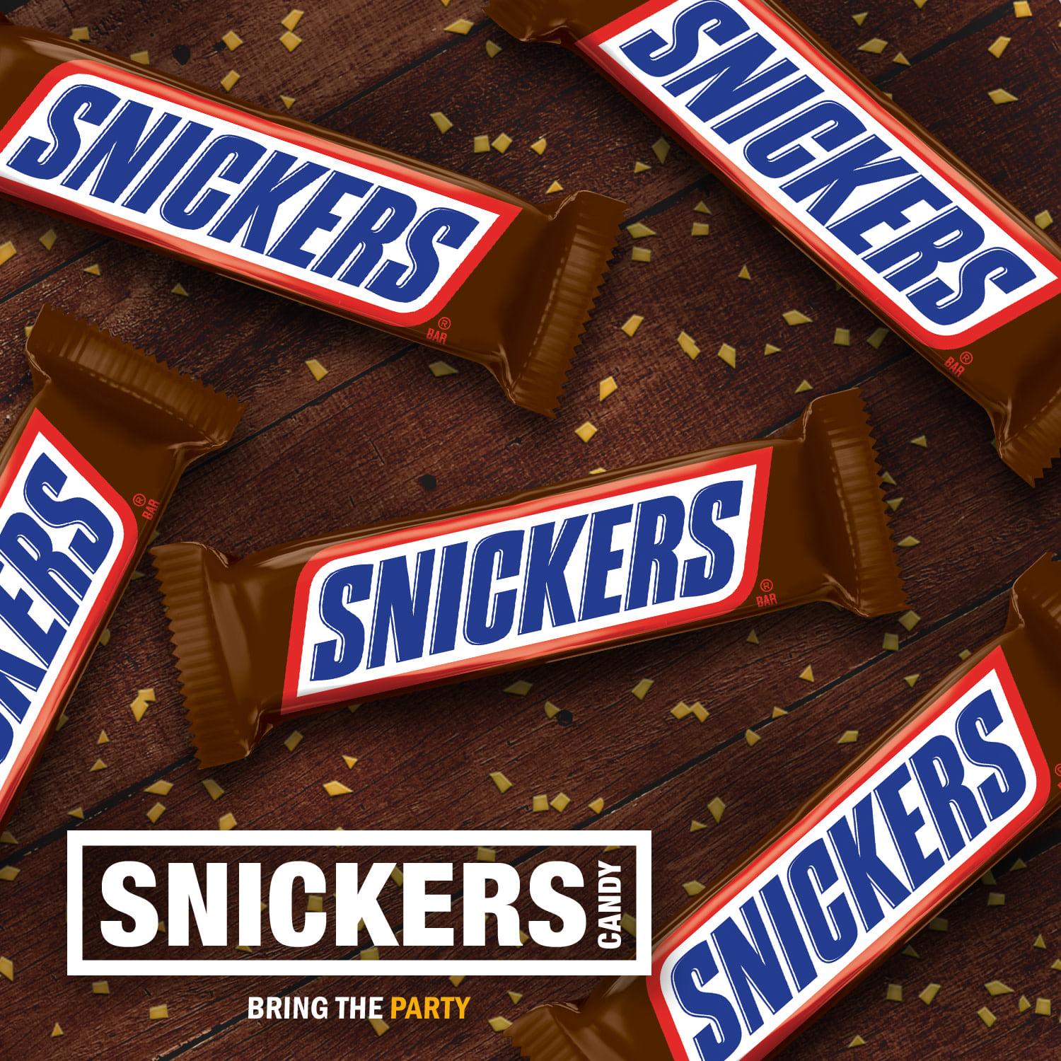 Snickers Full Size Bulk Chocolate Candy Bars 8211 186 oz Bar 8211 48 ct Box  Crowdfused