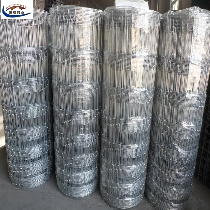 Factory supply galvanized steel mesh deer fence/ Ranch fence fixed knot tight lock field fence