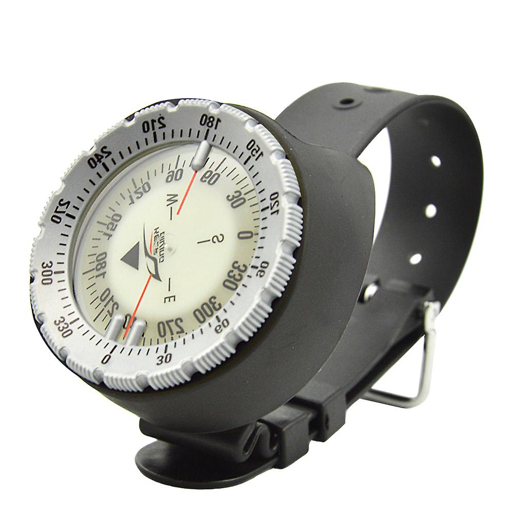 Underwater Compass Luminous Compass Wrist Diving Compass High Precision Professional Compass For Diving Hiking Cycling Camping