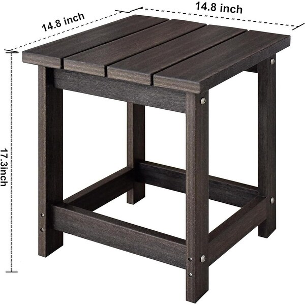 Side Table，Pool Composite Patio Table