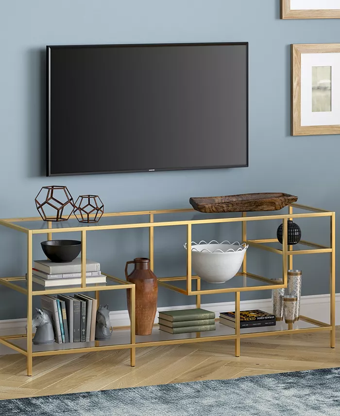 Hudson and Canal Deveraux 58 TV Stand with Shelves