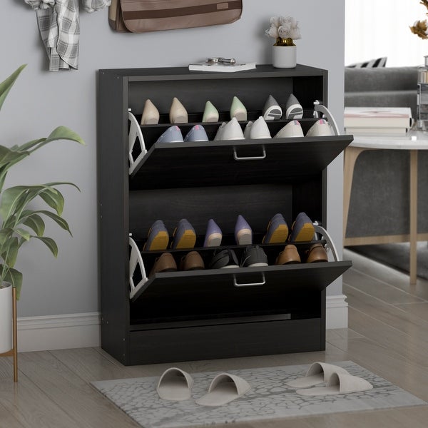 2-Tier Shoes Storage Cabinet - - 34558219