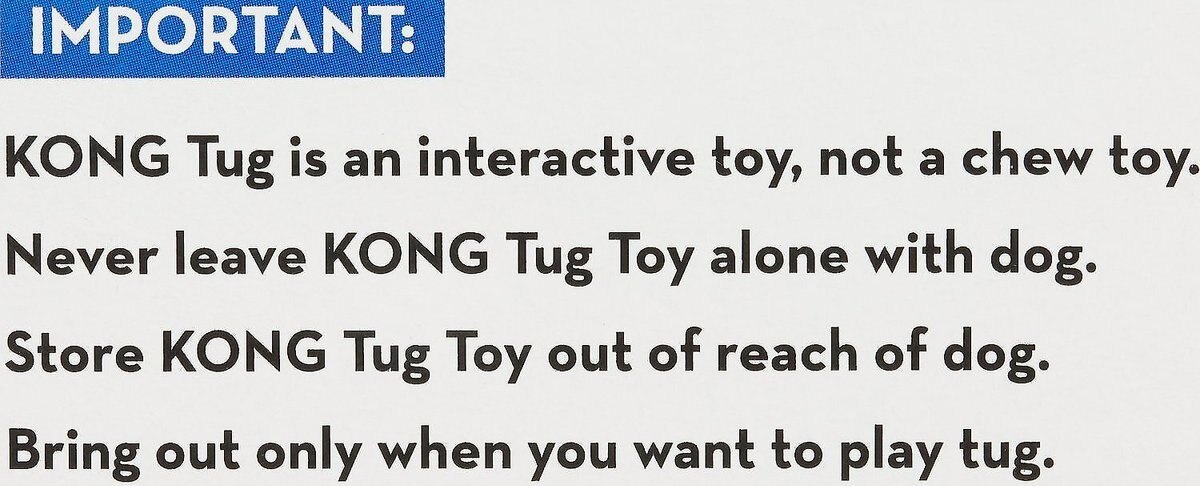 KONG Tug Dog Toy