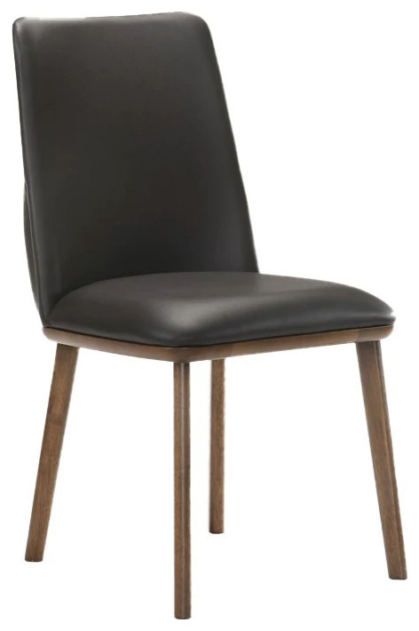 Nunzio Dining Chair  Black   Midcentury   Dining Chairs   by V.S.D Furniture  Houzz