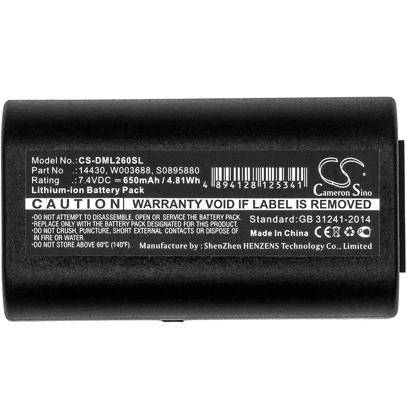 3M PL200 650mAh Replacement Battery BatteryClerkcom Printer