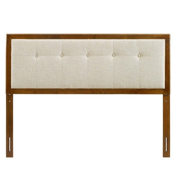 Draper Tufted Fabric and Wood Headboard - - 32028874