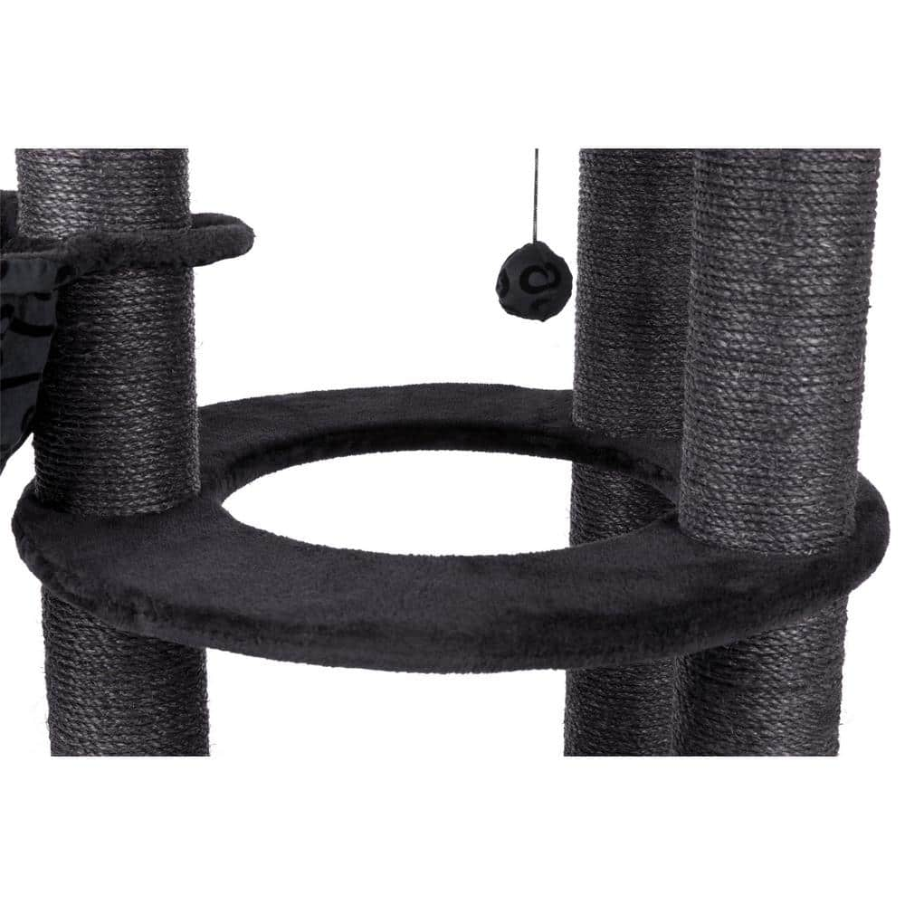 TRIXIE Black/Gray Filippo Cat Tree 43467