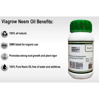 Viagrow 16 oz. Cold Pressed Neem Oil Seed Extract (Makes 24 Gal.) VNEEM8-2