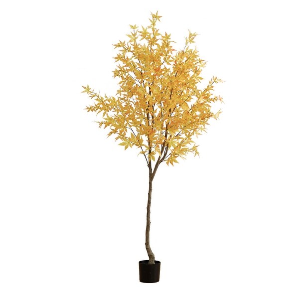 7' Autumn Maple Artificial Fall Tree