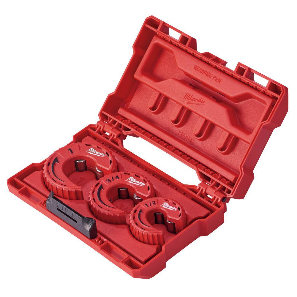 MW Close Quarters Tubing Cutter Set with 10 in. and 14 in. Aluminum Pipe Wrench (3-Piece) 48-22-4263-48-22-7213-48-22-7184