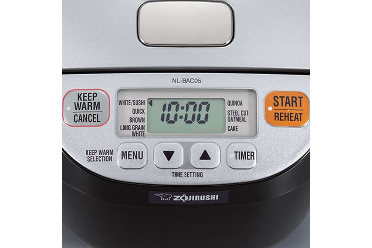 Zojirushi Micom Black/Silver 3 Cup Rice Cooker And Warmer