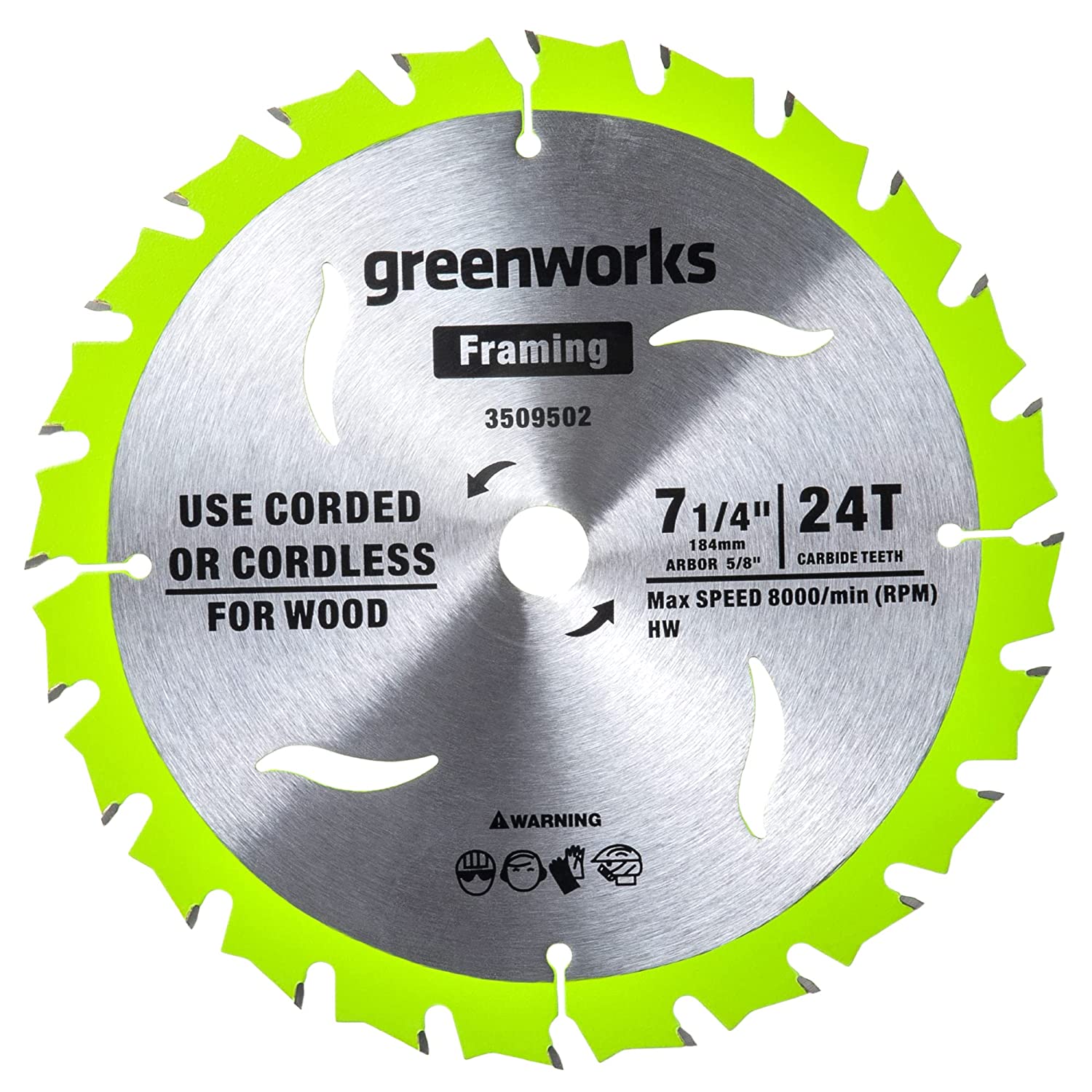 Greenworks 24V 7-1/4 