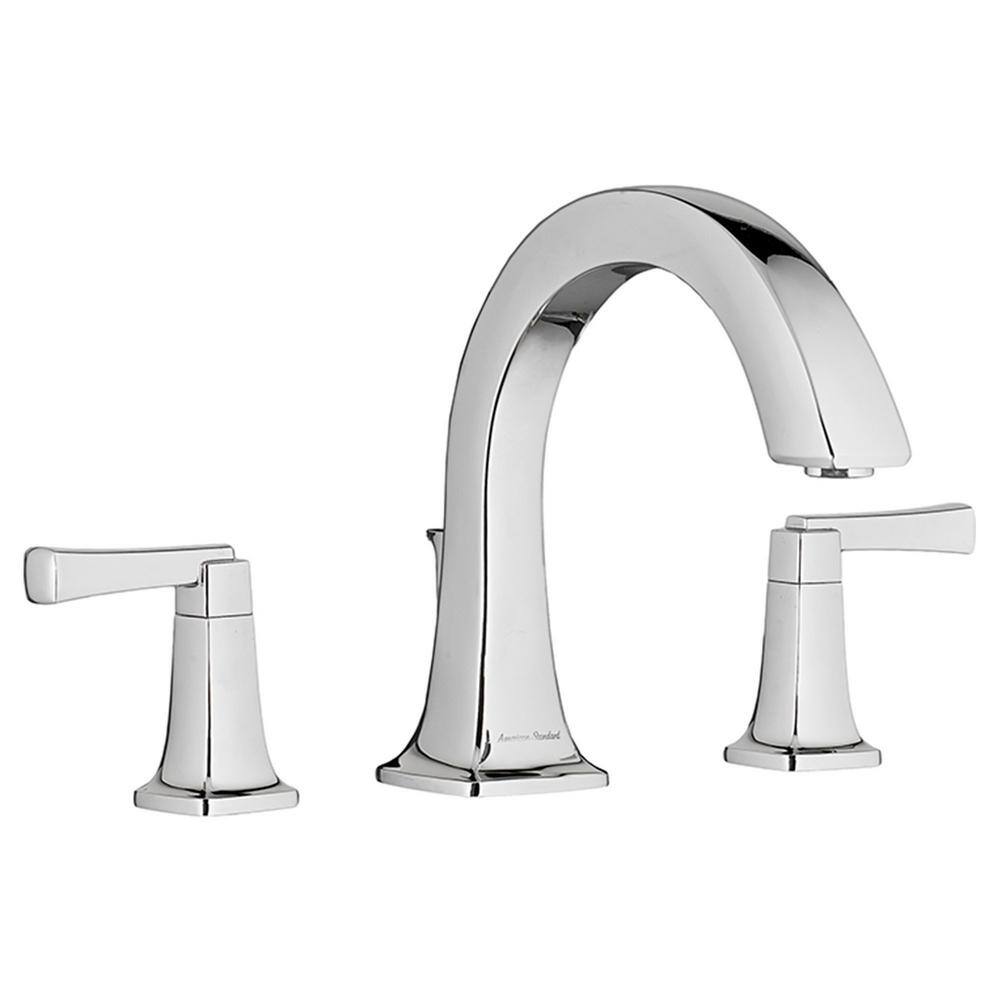 American Standard Townsend 2-Handle Deck-Mount Roman Tub Faucet for Flash Rough-in Valves in Polished Chrome T353900.002