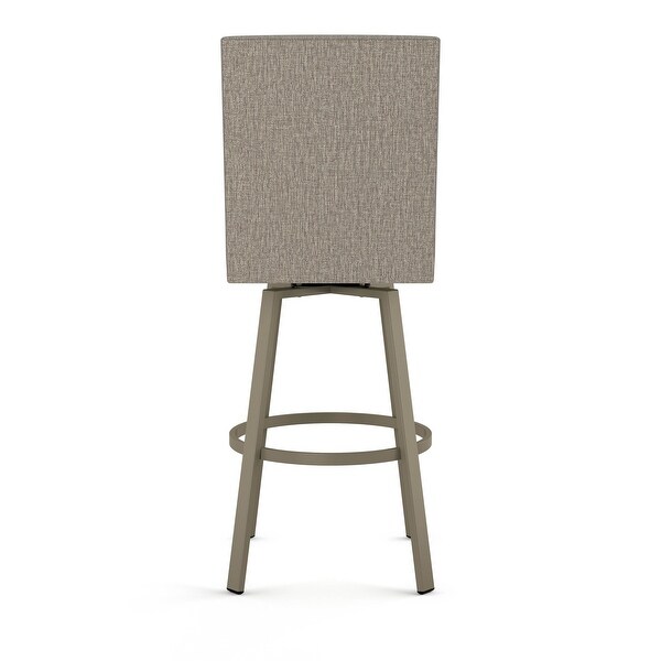 Amisco Hartman Swivel Counter and Bar Stool