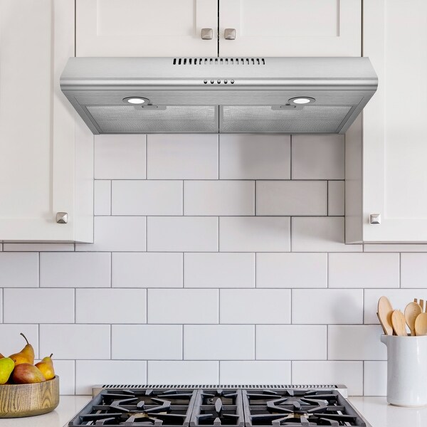 30 inch Range Hood with Double Motors Stainless Steel Kitchen Hood