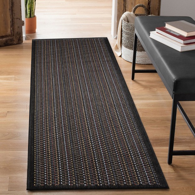 Liora Manne Avena Indoor outdoor Rug Midnight