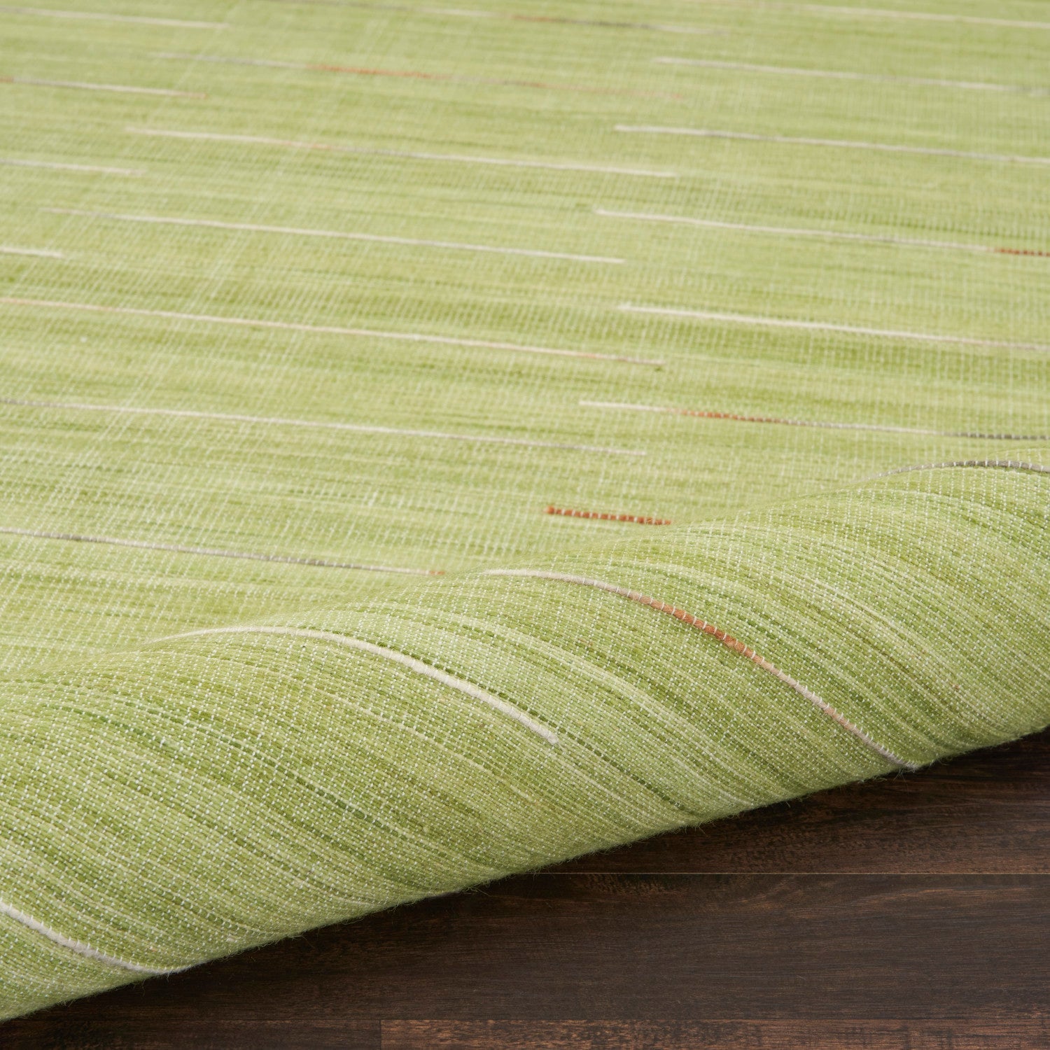 Interweave Green Modern Rug