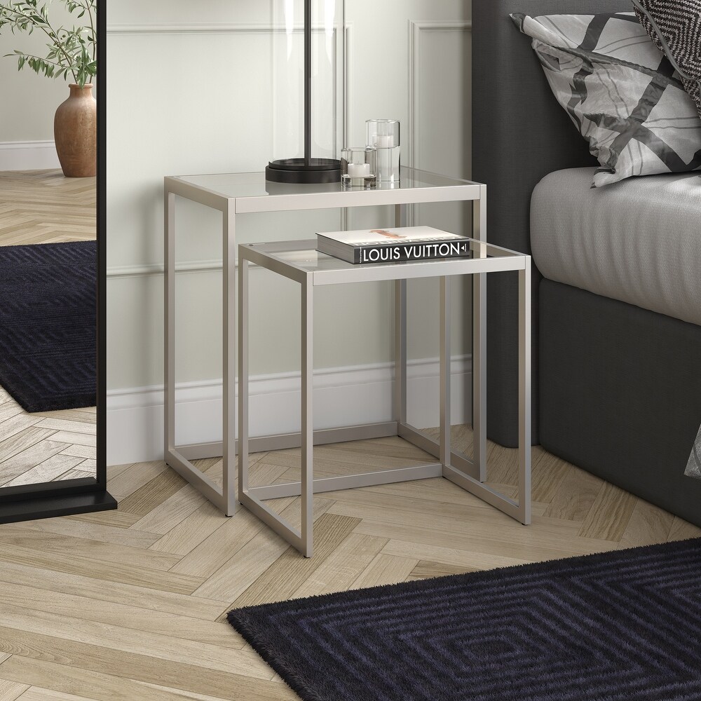 Rocco Rectangular Nested Side Table   22\