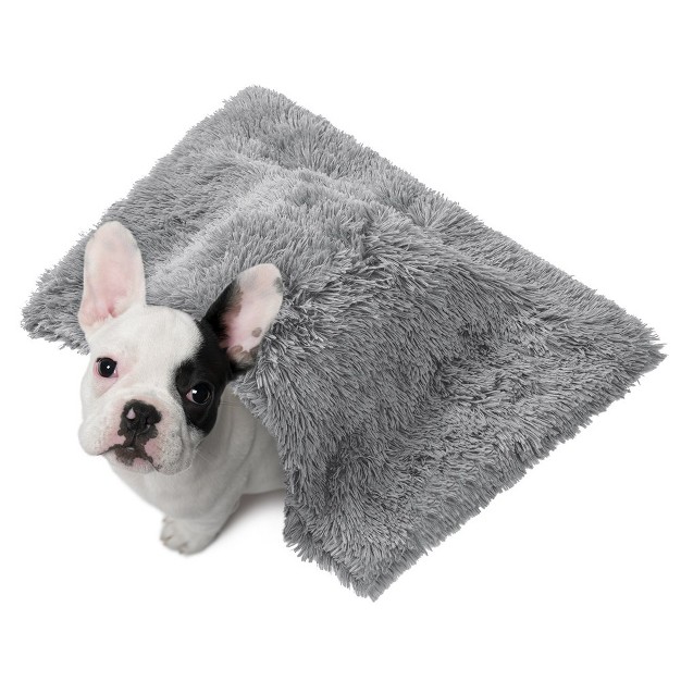 Trinity Shaggy Fluffy Fleece Waterproof Calming Pet Throw Blanket