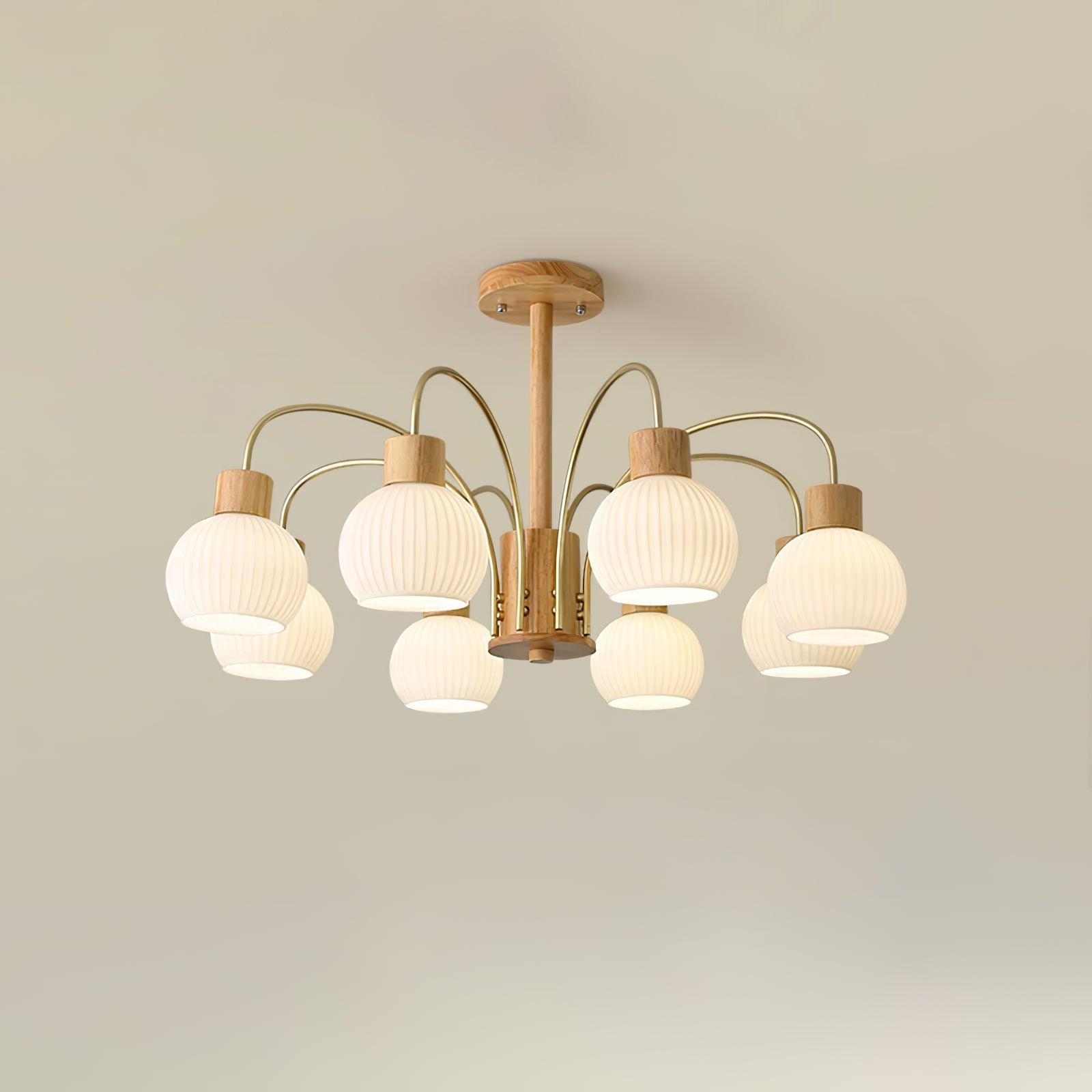 Donnelly Wooden Chandelier