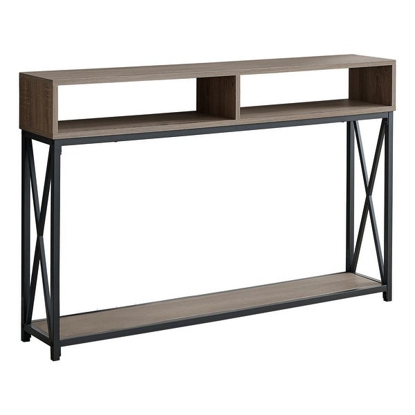 Taupe 48-inch Finish Console Accent Table