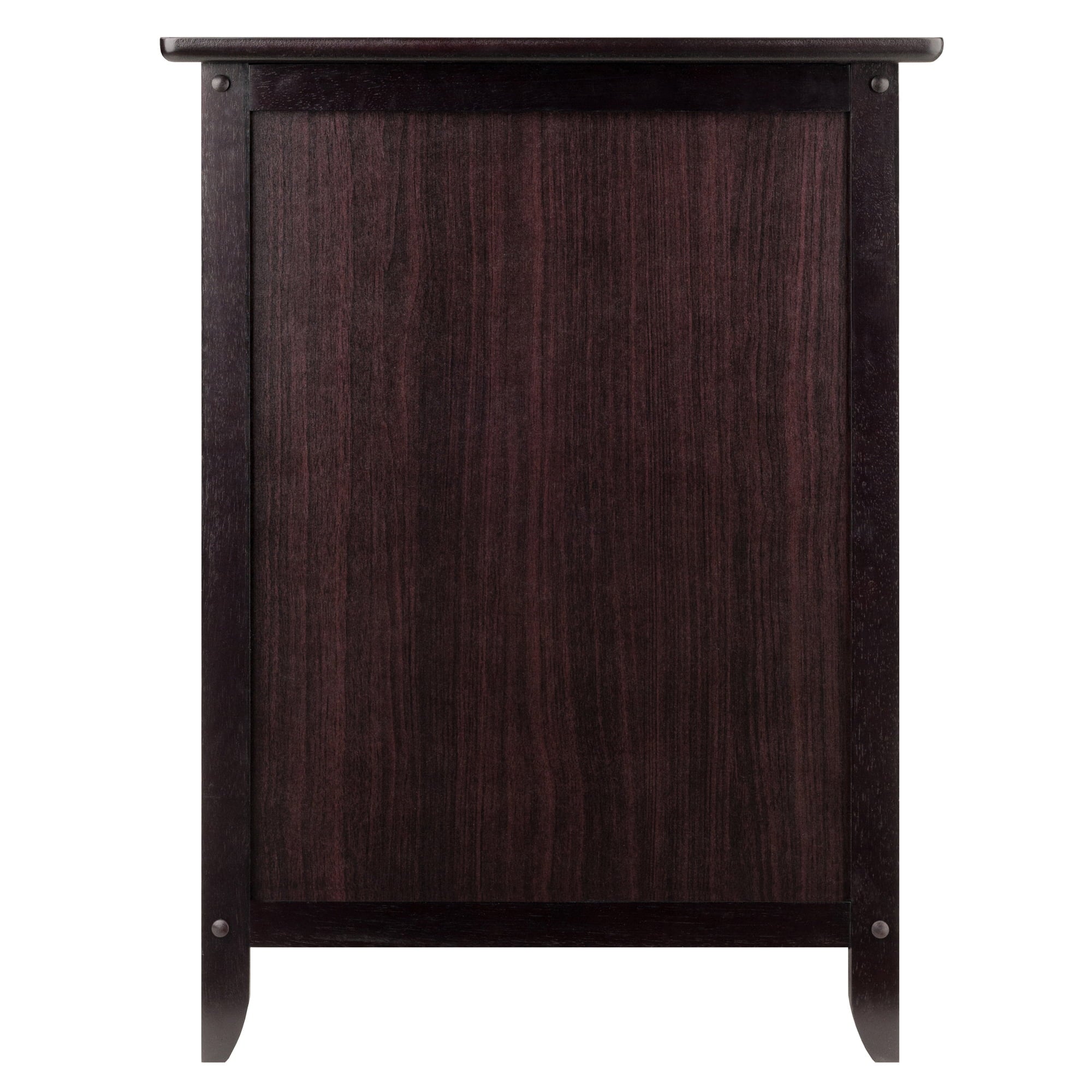 Winsome Wood Eugene Accent Table, Nightstand, Espresso Finish