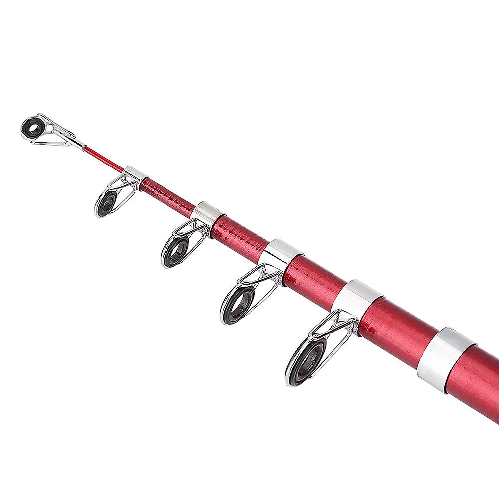 Outdoor Portable Lightweight Casting Telescopic Fishing Rod Reel Tackle Accessory (2.4m)