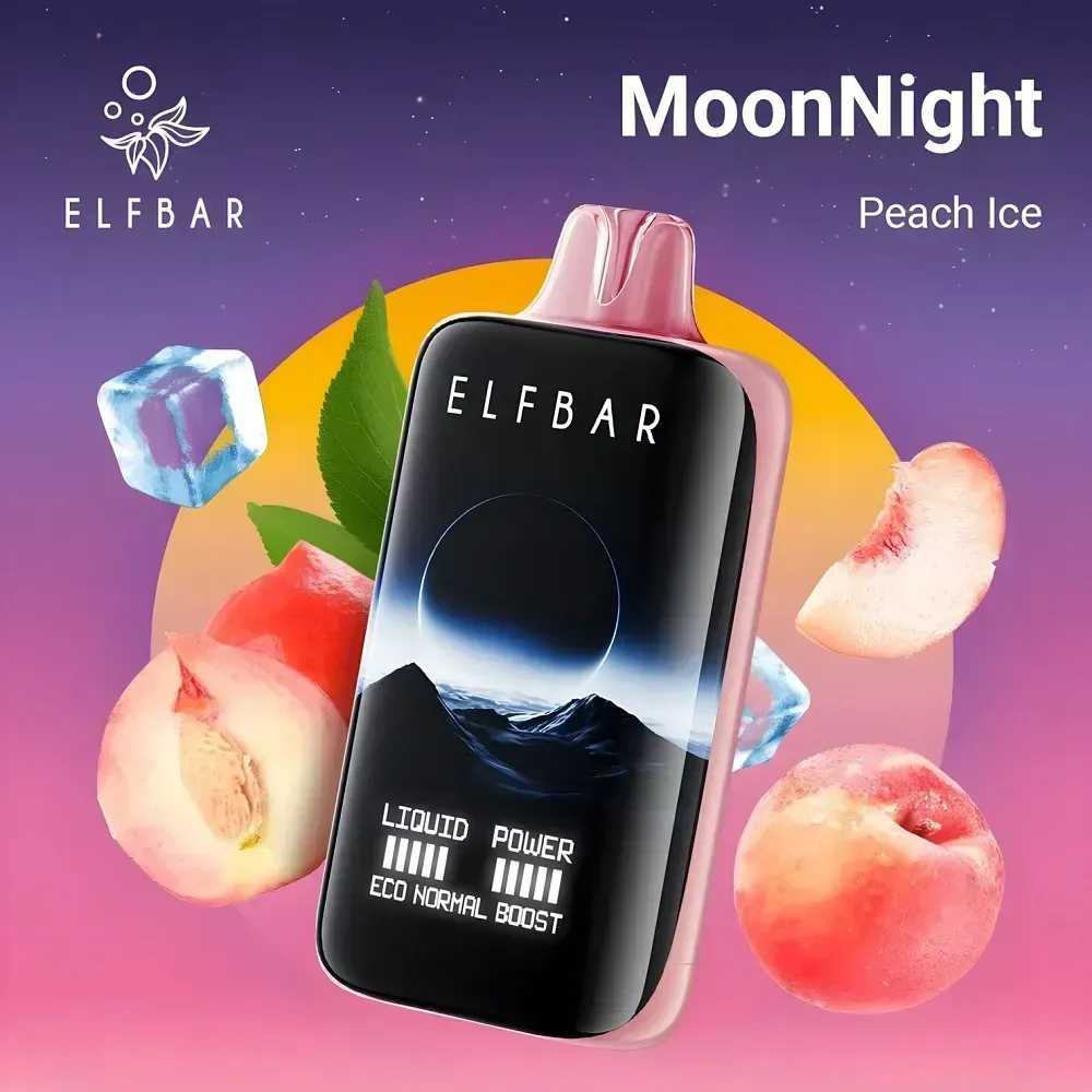 ⚡Elf Bar Moon Night 40000 – Ultra Long-Lasting Rechargeable Vape