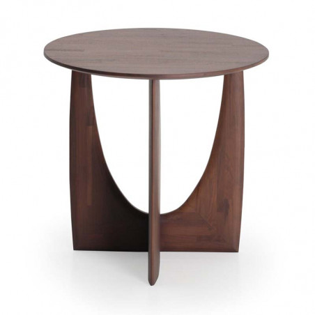 Table d'appoint en chêne noir vernis Geometric Ethnicraft - Mobilier intérieur - Mobilier - GRIIN