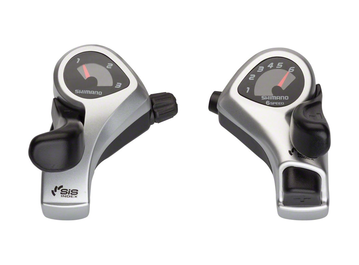 Shimano Tourney TX50 3x6 Spd Thumb Shifter Set