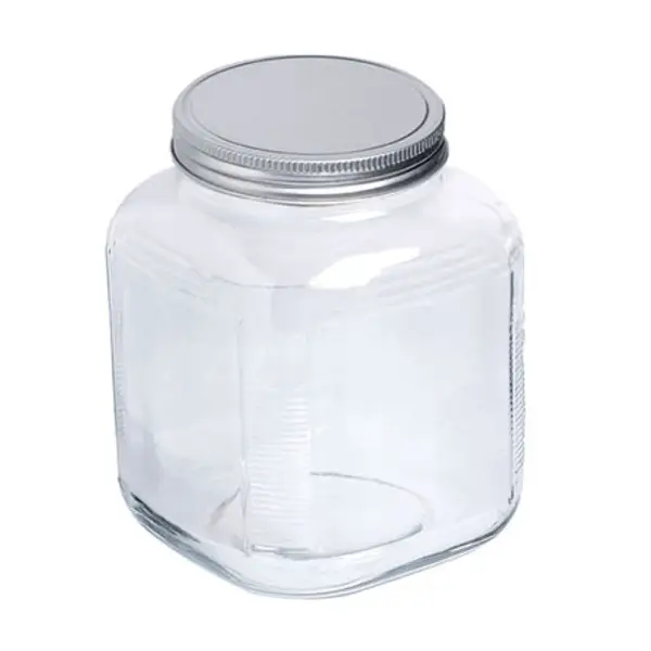 Anchor Hocking Cracker Jar with Aluminum Lid