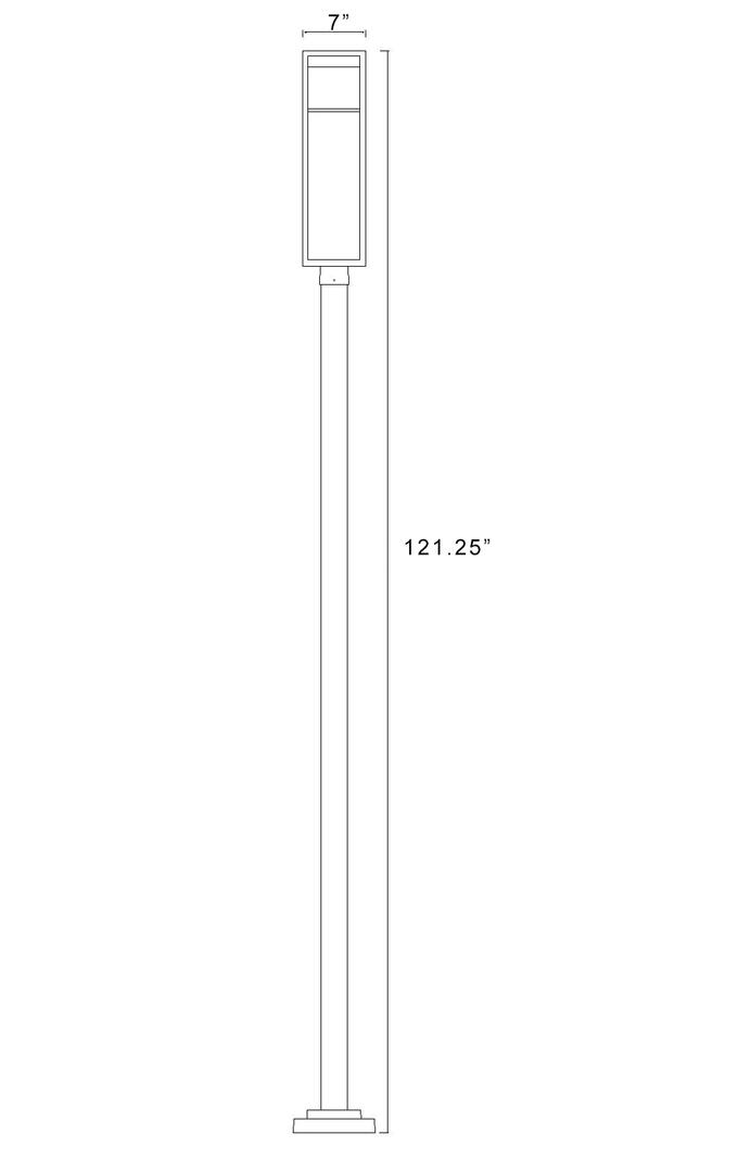 Z-Lite 585PHMS536PBKLED