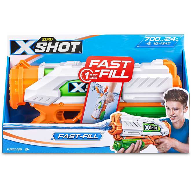 ZURU X-Shot Water Warfare Fast-Fill Water Blaster