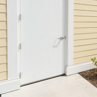 Veranda 34 in. x 3-12 in. x 8 ft. White PVC Reversible Trim (6-Pack) 827002202