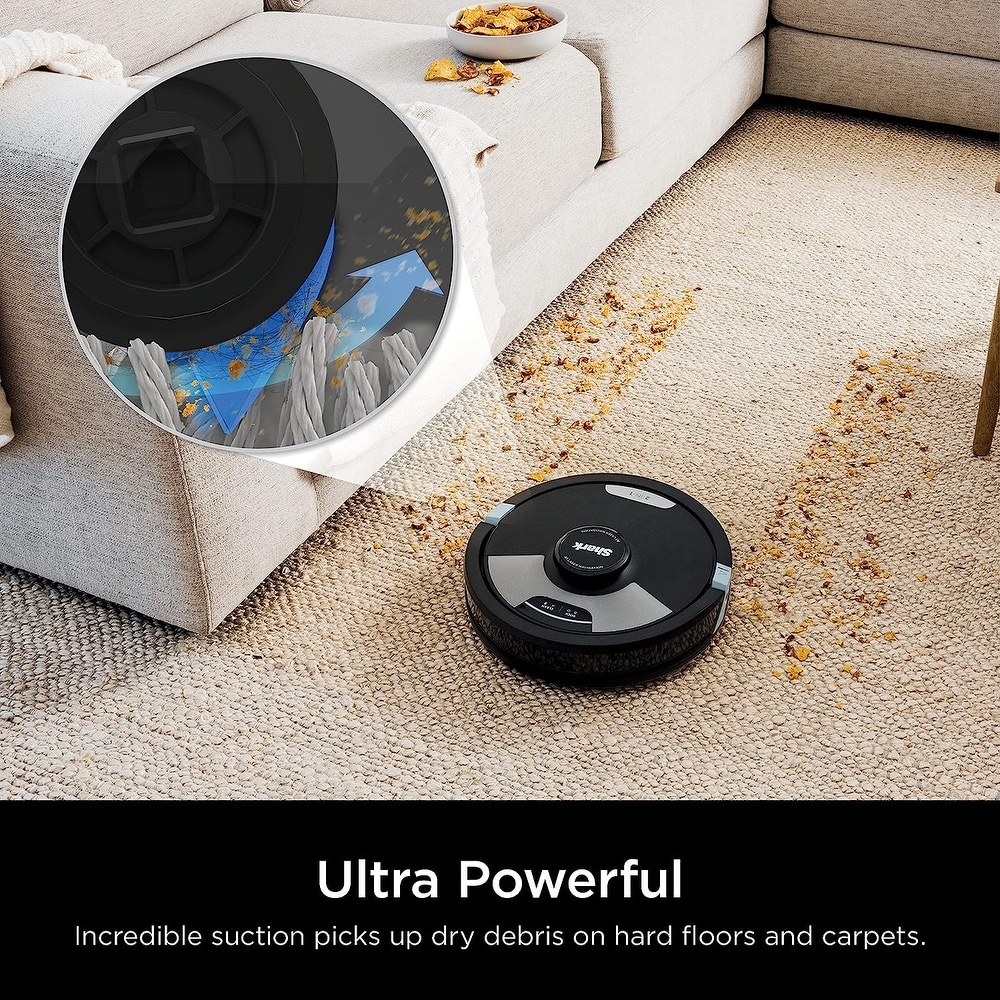 Shark AI Ultra 2 in 1 Robot Vacuum/Mop and Self Emptying HEPA Refurb